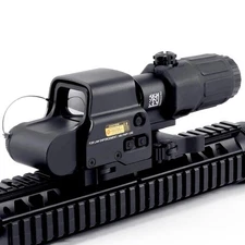 558+G33 Holographic Reflex Sight Red Dot Optic Sight with G33 3X Magnifier Combo