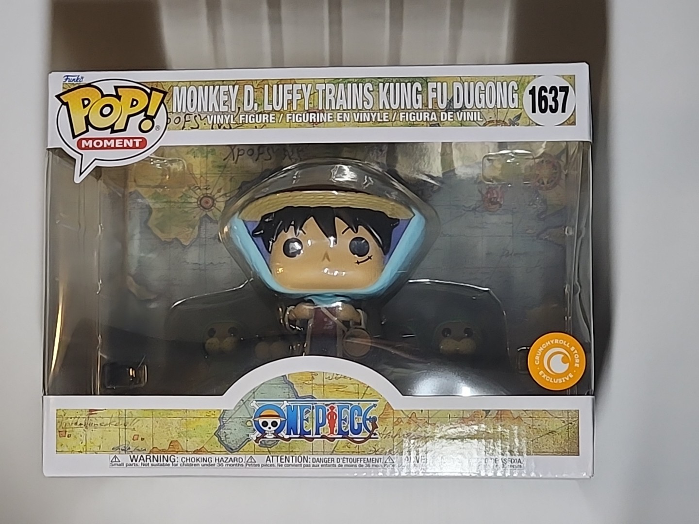 Funco POP Moment: One Piece: Monkey D. Luffy Trains Kung Fu Dugong