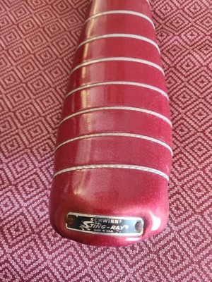 SCHWINN STINGRAY FASTBACK 5 SPEED RED GLITTER WITH CHROME STRIPES