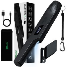 Rechargeable Metal Detector Pinpointer for Adults Kids, Fully Waterproof Ha...
