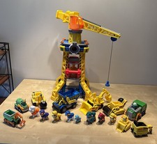 Rubble Crew Bark Yard Crane Tower Playset con Personaggi/Veicoli Luci Suoni