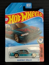 ??Hot Wheels HW Torque '96 Chevrolet Impala SS 1:64 Diecast Blue Unopened Box