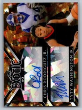 2023 Leaf Exotic Multi-Sport Auto RC 1/1 Chris Rodriguez Jr TyTy Washington