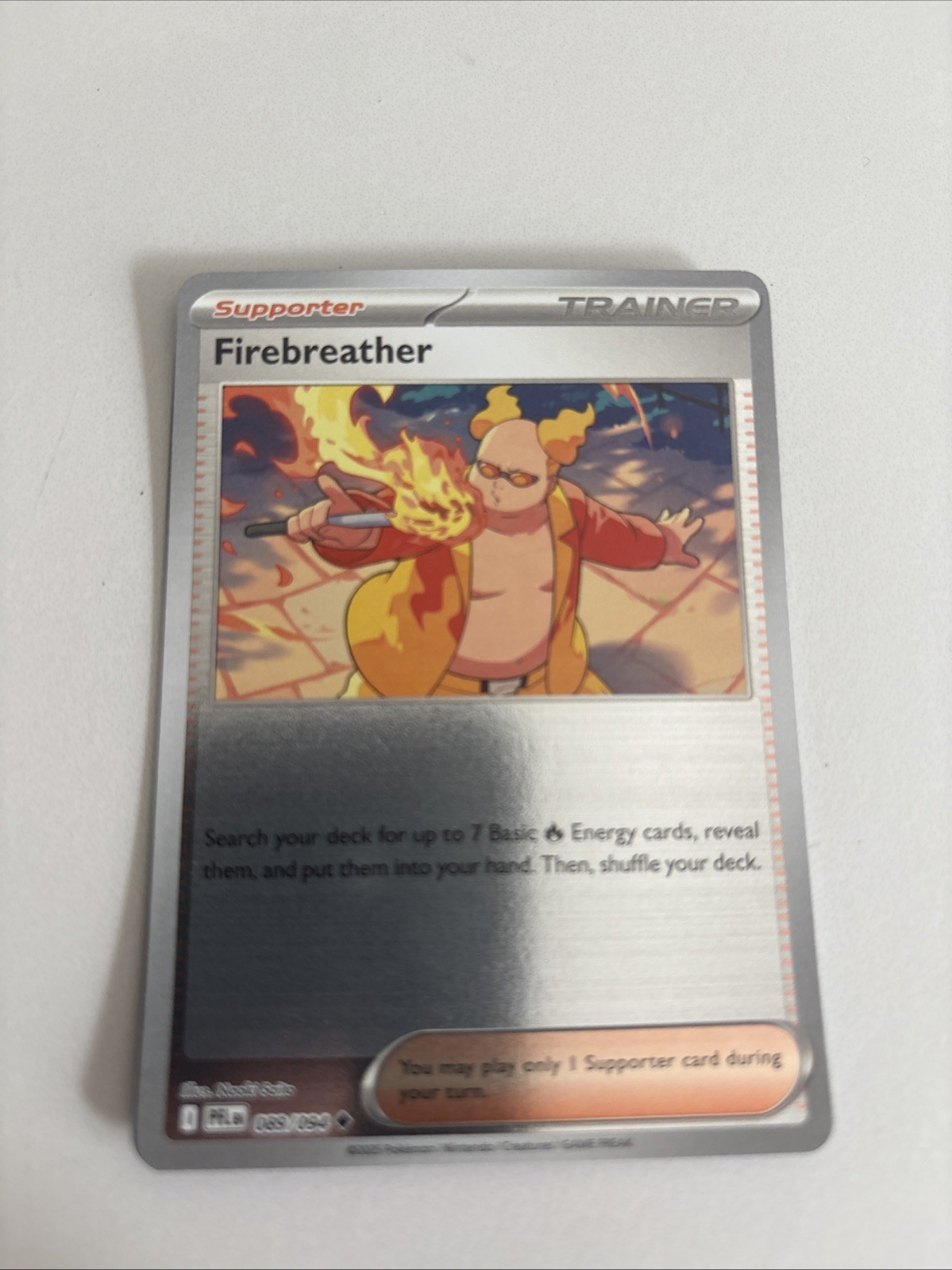 Firebreather (Reverse Holo) 089/094 - ME02 Phantasmal Flames PFL - Pokemon - NM
