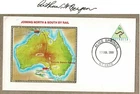 Australia 2001 BERGEN signed Darwin - Adelaide Railway Cover cd Alice Springs