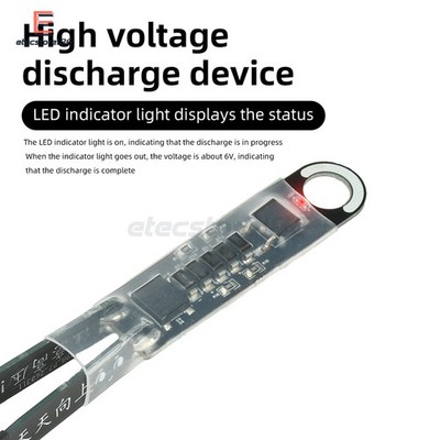 1000UF Capacitor Discharge Pen AC/DC Constant Current Tweezer Probe Testing Tool