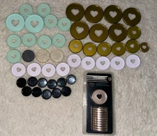 Happy Planner Discs Lot Assorted Sizes, Plastic Classic Planner