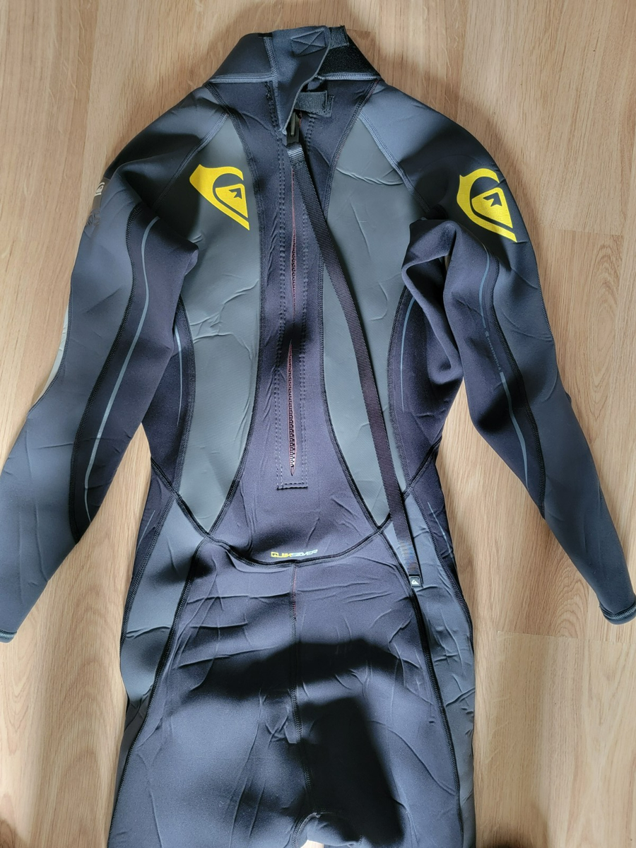 Quiksilver Syncro 3.2mm Back Zip Full Wetsuit Hyperstretch L