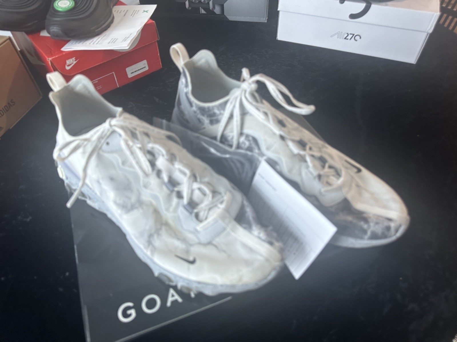 Nike React Element 87 Light Bone Marble Men’s Siz… - image 1