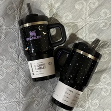 Stanley Halloween 20 oz H2.0 Flow state Quencher Tumbler Spellcast Black NEW