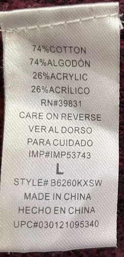 Southwest Sweater Hoodie Women L Yellowstone Aztec Cowboy Rancher Hippie Western - Picture 16 of 17