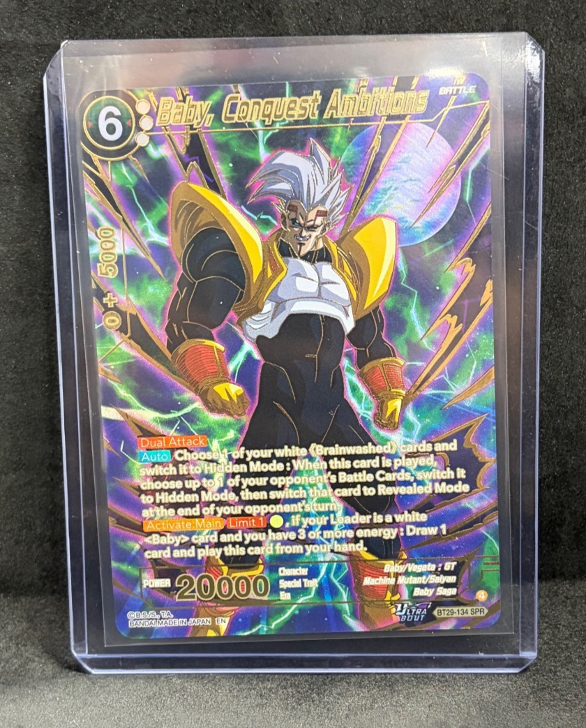 Dragon Ball Super: Masters TCG Baby, Conquest Ambitions BT29-134 SPR NM |  eBay