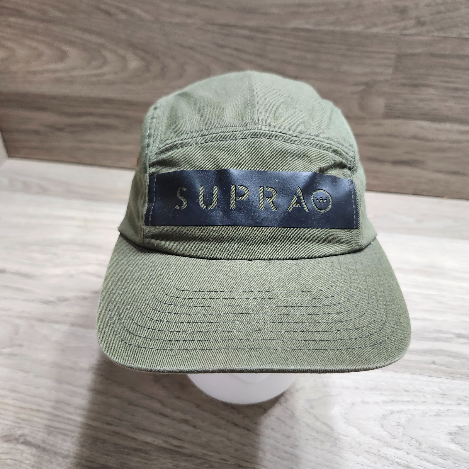 Supra Strapback 5 Panel Cap Adjustable Hat Mens - image 1