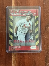 Albert Pujols Cardinals 2025 Stadium Club In Case of Emergency ICE-6