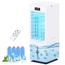 Swamp Cooler 4 Modes 3 Speeds 4 Ice Packs Auto Oscillating 12h Timer Swamp Cooler 4 Modes 3 Speeds 4 Ice Packs Auto Oscillating 12h Timer