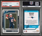 2024 DONRUSS OPTIC DRAKE MAYE RC # 229 PSA 9 MINT NEW ENGLAND PATRIOTS