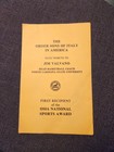 Jim Valvano signed Sons Of Italy Program NCAA March Madness NC State 1980's — photo 1