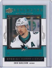 2023-24 Upper Deck Series 1 Honor Roll #HR-35 Erik Karlsson - San Jose Sharks