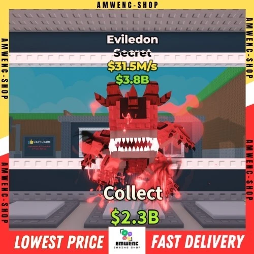 Steal a Brainrot - Eviledon - Random Mutation/Traits or Normal