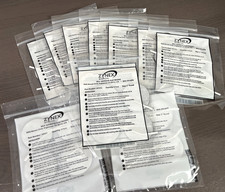 Zynex Medical 2 round 40 TENS electrodes 10pk, 4/ pk Expired Sealed