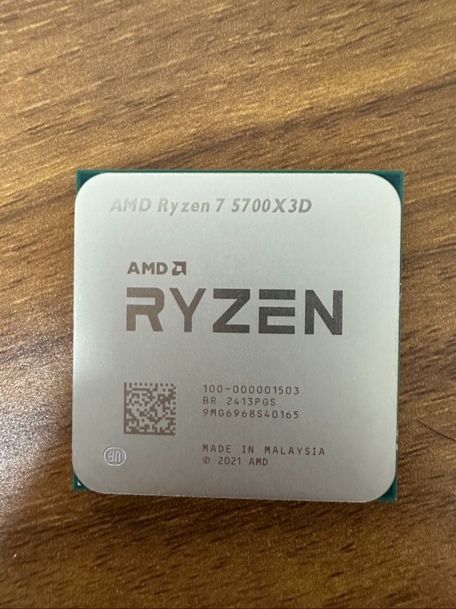 AMD Ryzen 7 5700X3D 3.0 GHz 8-core AM4 96MB cache CPU processor | eBay