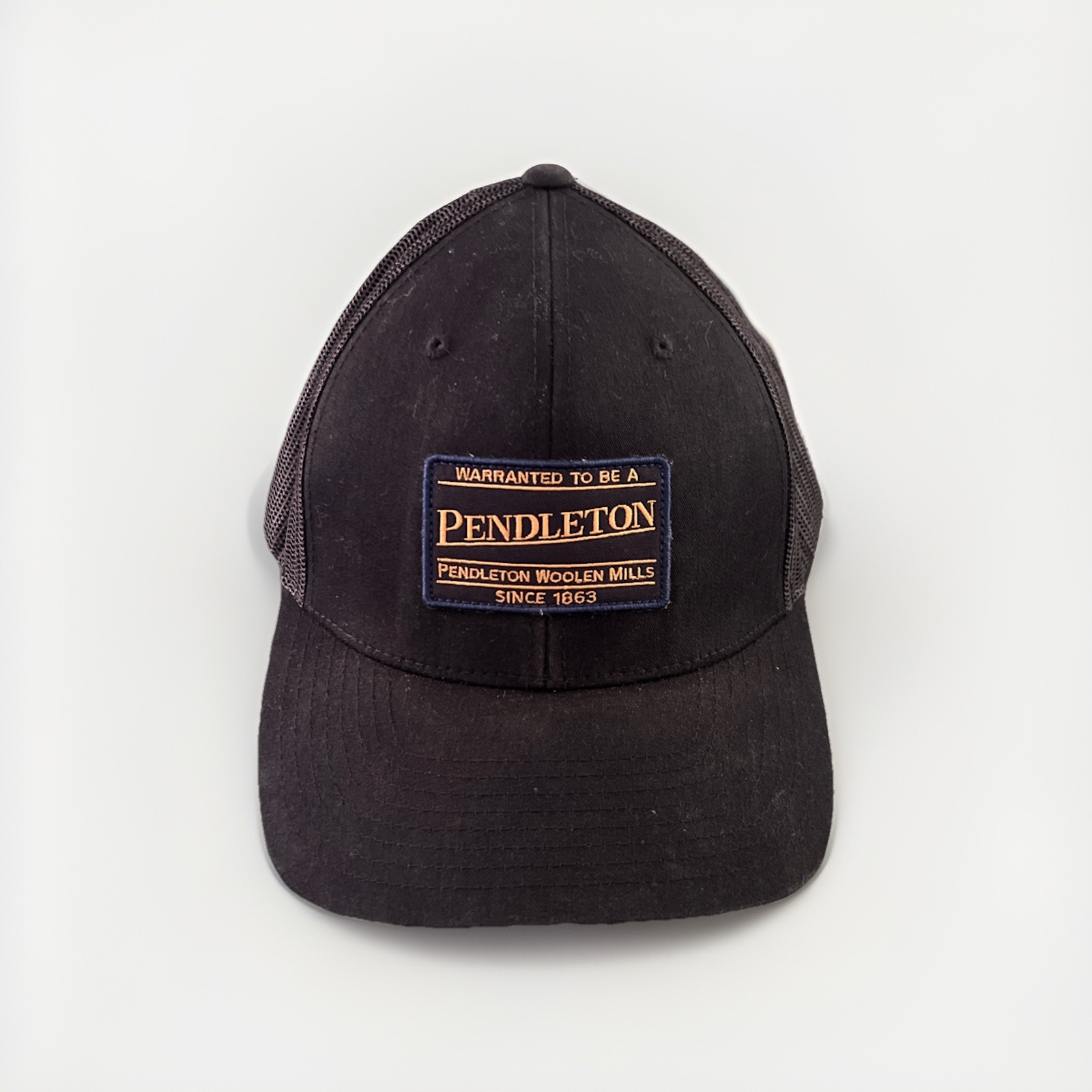 Pendleton Classic Patch Snapback Trucker Hat - bl… - image 2