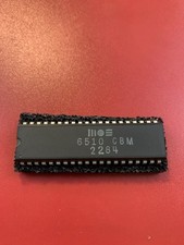 VINTAGE Commodore 64 Originale MOS 6510 8 bit Processore Processore TEST OK