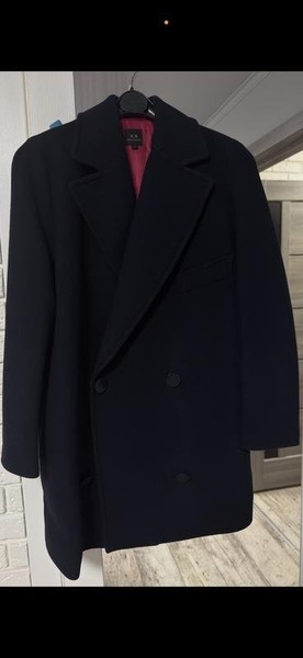 Men Armani Exchange Coat Navy S