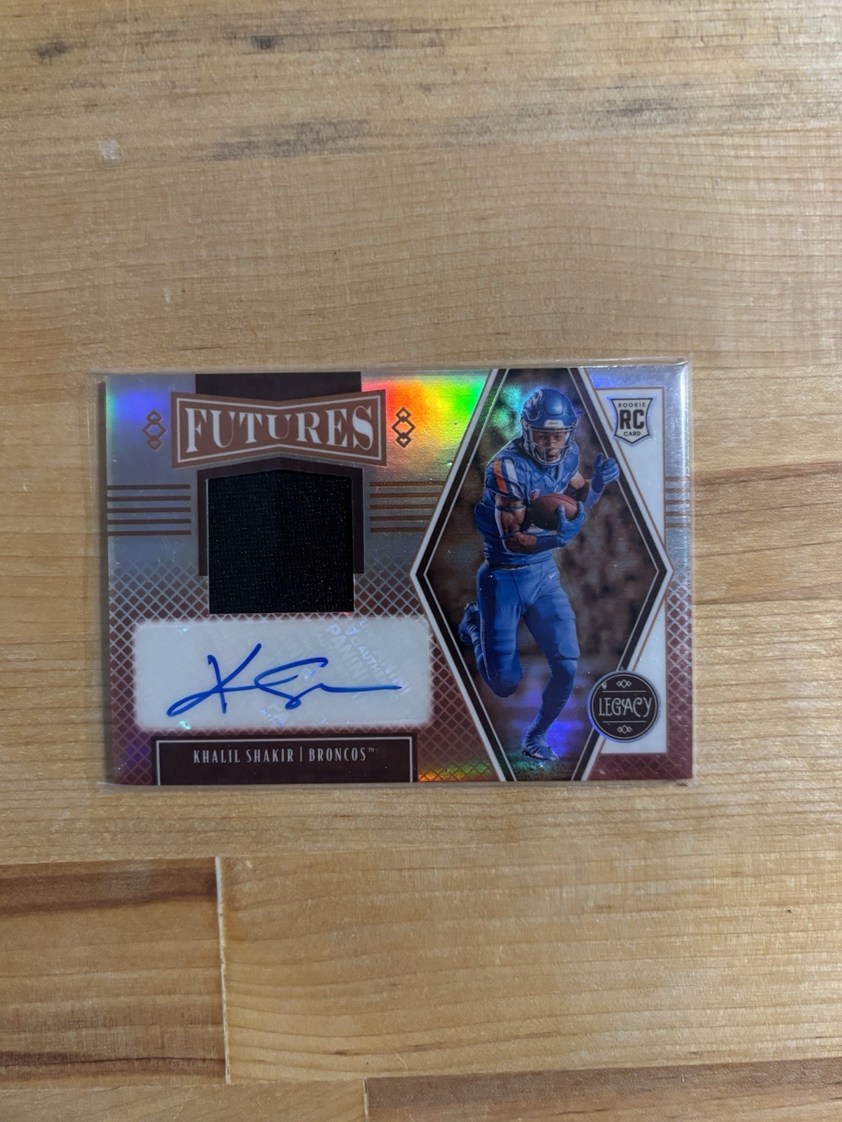Khalil Shakir Panini Legacy Futures Patch Autograph #FPKS Base