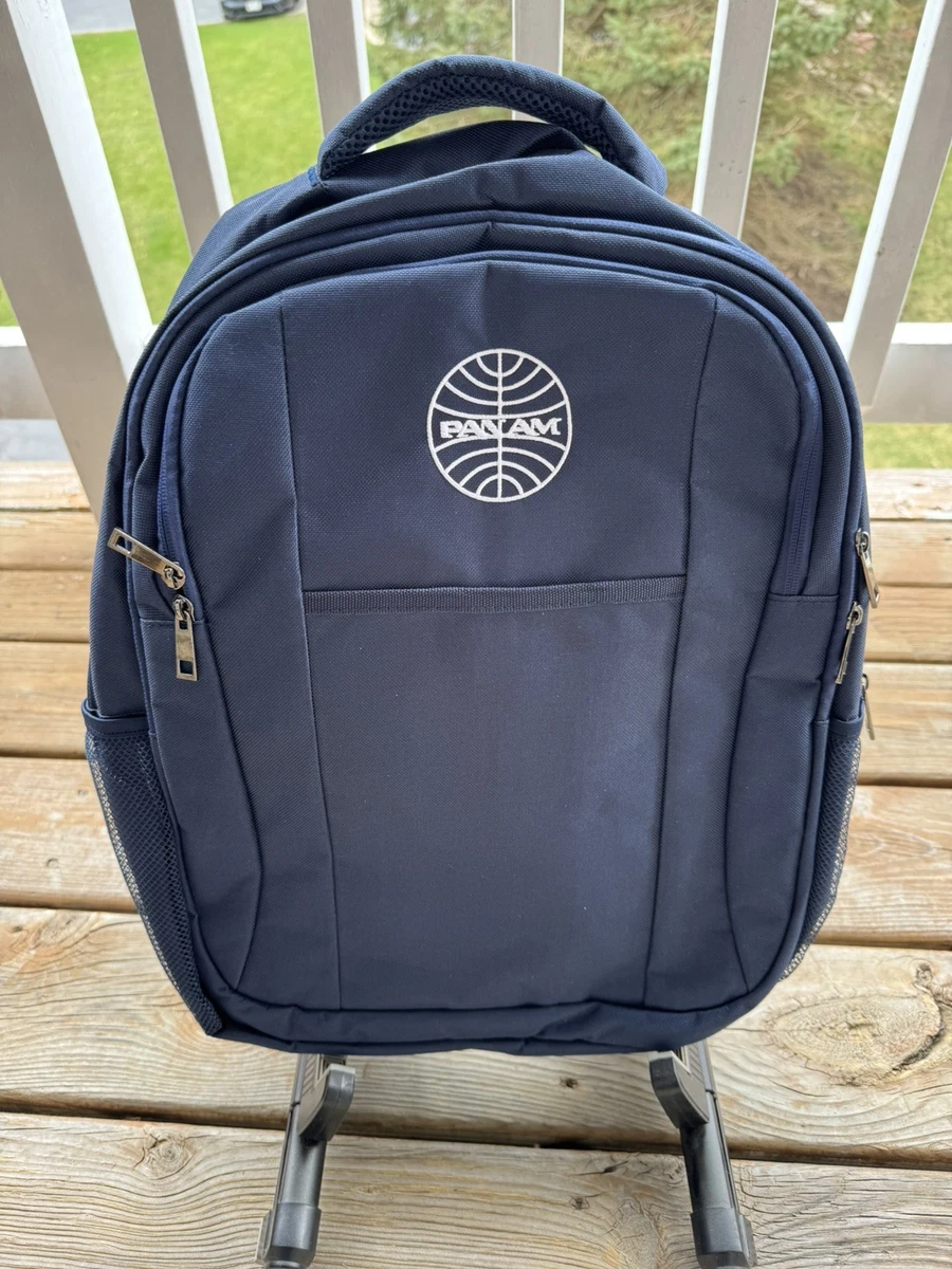 Pan Am First Class Retro Backpack Blue | eBay