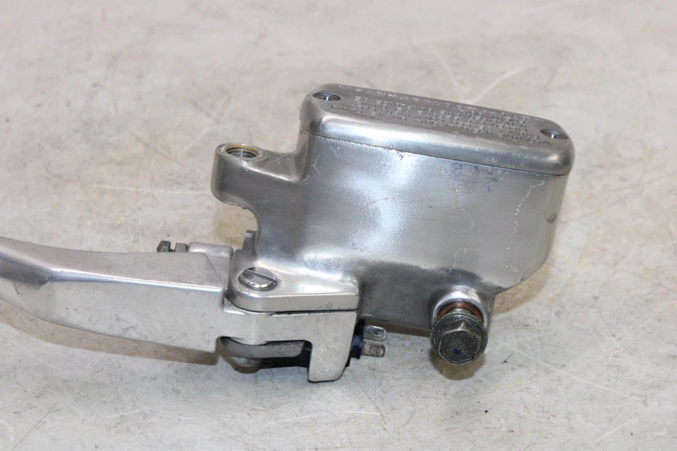 99-03 YAMAHA ROAD STAR XV1600A OEM FRENO DELANTERO CILINDRO MAESTRO CON PALANCA Foto 2 de 4
