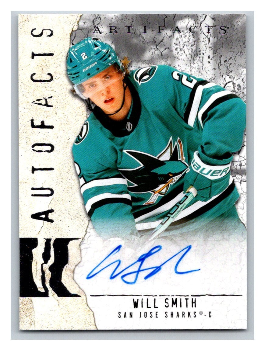 2025-26 Artifacts Autofacts Will Smith #AF-WS San Jose Auto
