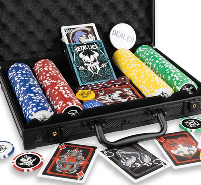 HOT Domino Poker Puzzle Decanter | Metallica 45th Anniversay