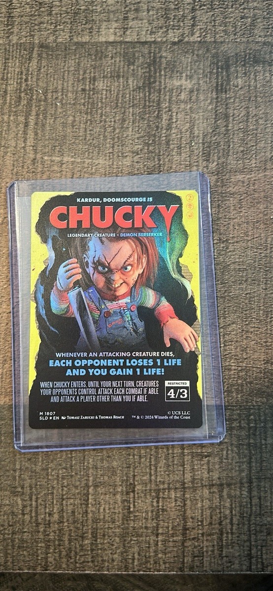 Chucky - Kardur, Doomscourge Secret Lair Drop Foil for sale
