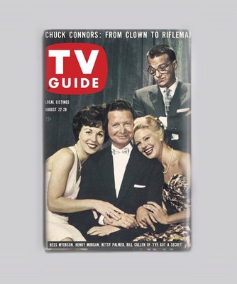 Ive Got a Secret Bess Myerson Bill Cullen Bets Palmer TV Guide 1959 2''x3'' MAGNET