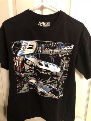 Chase Authentics Tony Stewart 2013 Burnout Tee Ft Mobil 1 &Stewart-Haas NWOT SzM