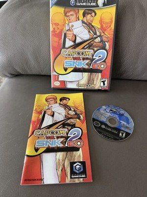 Capcom vs SNK 2 EO Nintendo GameCube Complete Manual Case