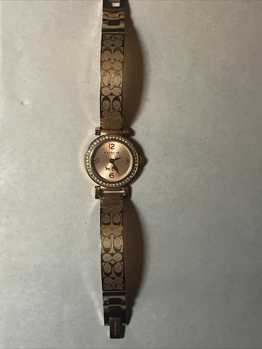 NIB COACH Women's Watch 0821 Stailess Steel Swiss Quartz 22mm