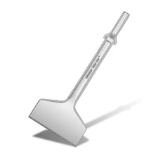 3"x7.5" Pneumatic Chisel with 0.41" Shank Metalworking Floor Scraper Bit