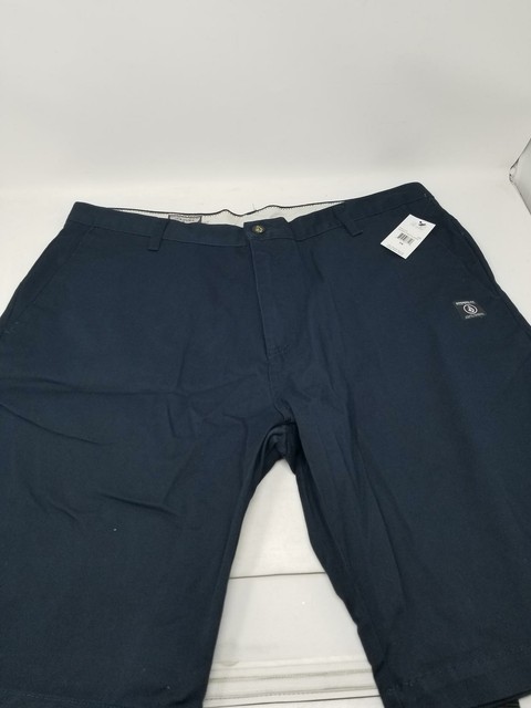 Volcom Mens Navy Blue VMONTY Stretch 