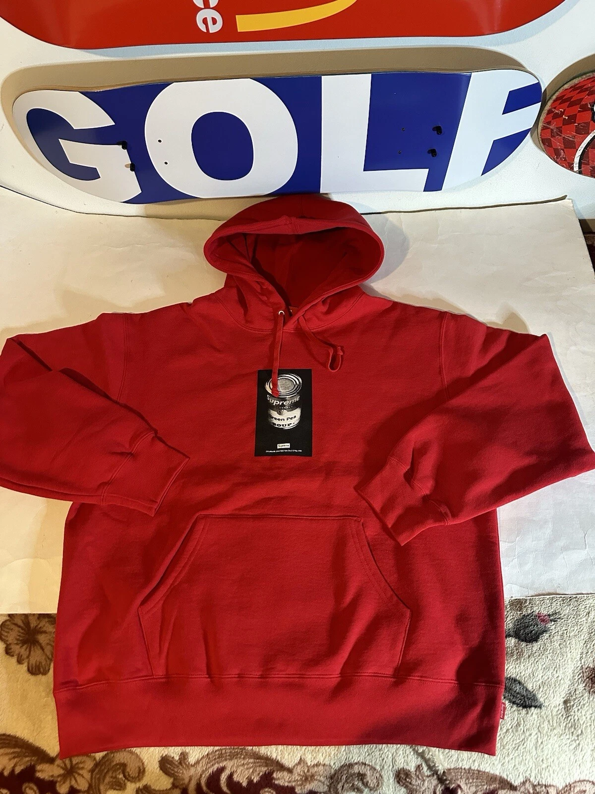 Felpa con cappuccio Supreme Soup uomo TAGLIA MEDIA