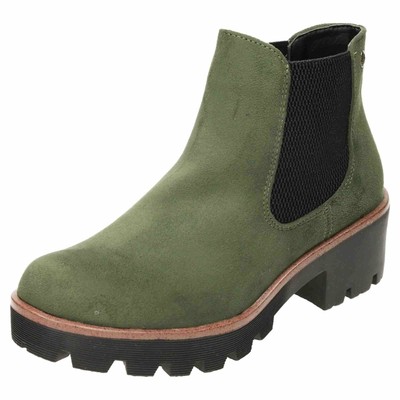 rieker boots green