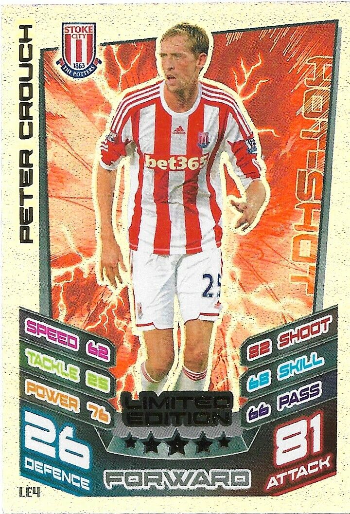 MATCH ATTAX CHAMPIONSHIP 2012/13 12/13 CRAIG BELLAMY LIMITED EDITION LE1  GREAT