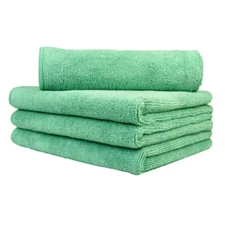 4Pc Large Microfiber Towels Household Car Boat Cleaning Polishing Cloths 16x24"