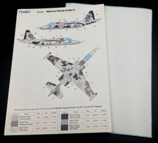 Masks for digital camouflage of Su-25 Blue 31 , Ukrainian 1/48 FoxBot FM48-022