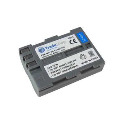 Akku 2000mAh für Nikon D200s, D300, D700, D900, D100, D50, D70 Digitalkamera