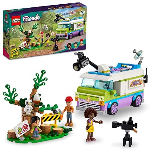 ねこR★ LEGO 41749 Friends Message Car Animal Rescue Toy Set Film and R