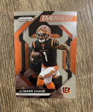 2023 Panini Prizm Jamarr Chase Emergent Cincinnati Bengals