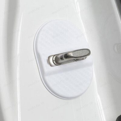 4PCS Universal Car Door Lock Protective Cover Anti Rust Sleeve - Foto 6