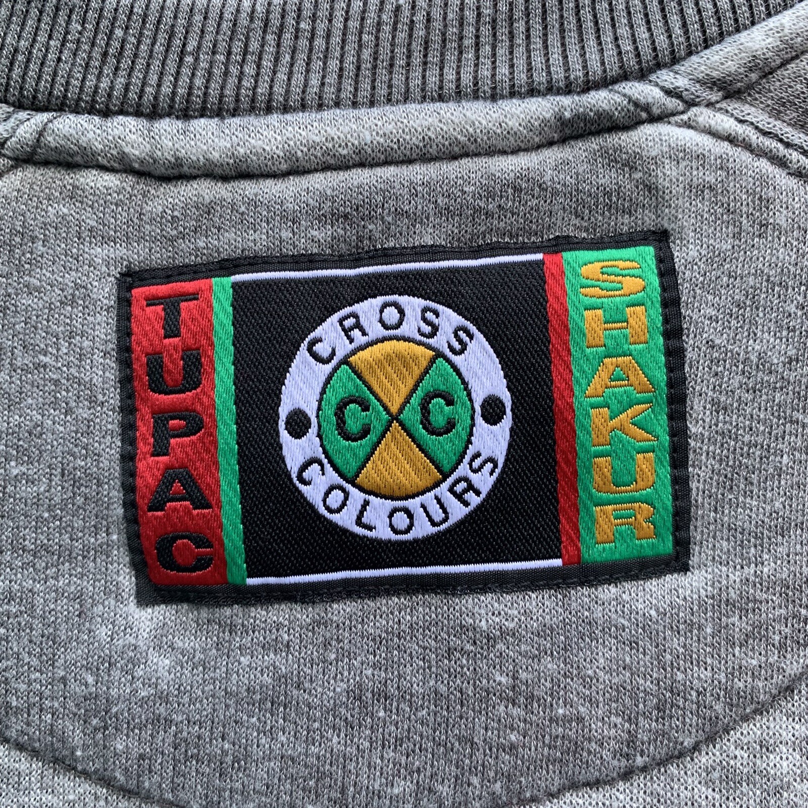 Vintage Cross Colours Tupac Shakur 2pac Sweatshirt La??? - Gem